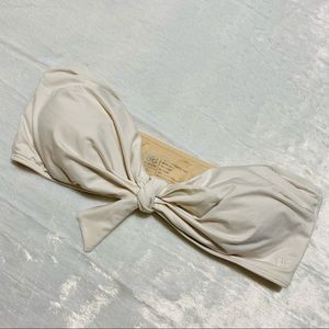 Albion Fit Ivory Simone Bandeau, XL
